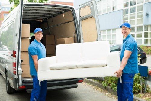 Removal van service for home moves in Sutton