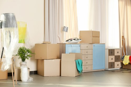 Removal team supporting a house move in Sutton