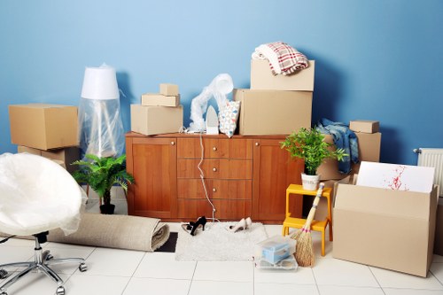 Professional man and van service in Sutton handling a local move with care