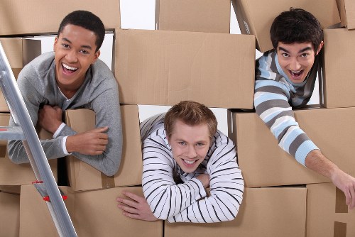 Removal team helping with a home move in Sutton
